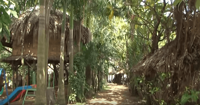 Hình ảnh những ngôi nhà chòi dân dã