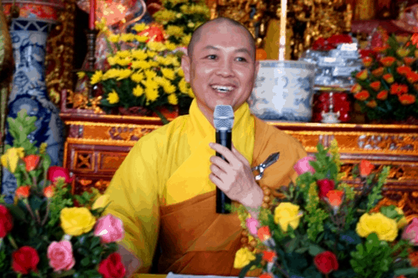 Hình ảnh thượng tọa Thích Chân Tính của chùa Hoằng Pháp