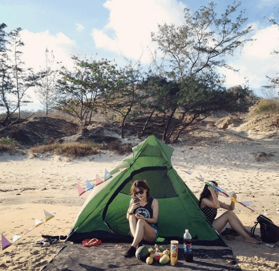 Trải nghiệm cắm trại (tìm kiếm)
