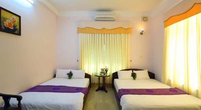 Khung cảnh bên trong phòng nghỉ