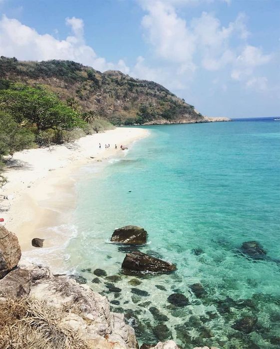 Bãi tắm cánh cung