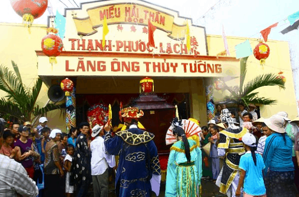 Lễ hội nghi Ông tại Lăng Ông Thủy Tướng Nam Hải