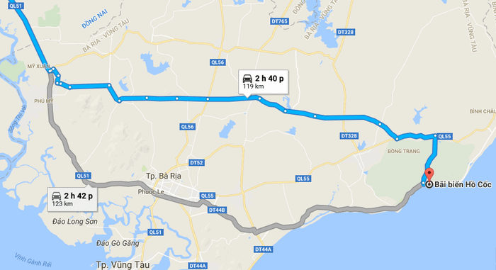 Con đường tới hồ Cốc số 1