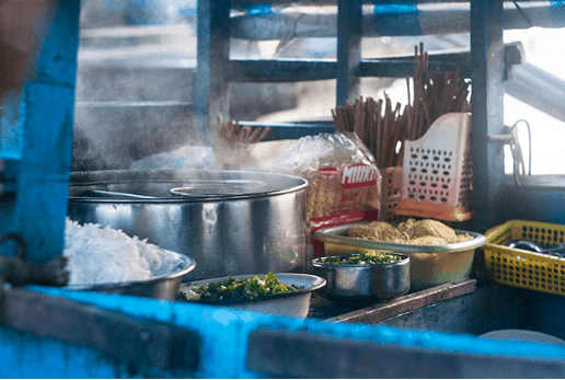 A restaurant in Cái Răng (collected)