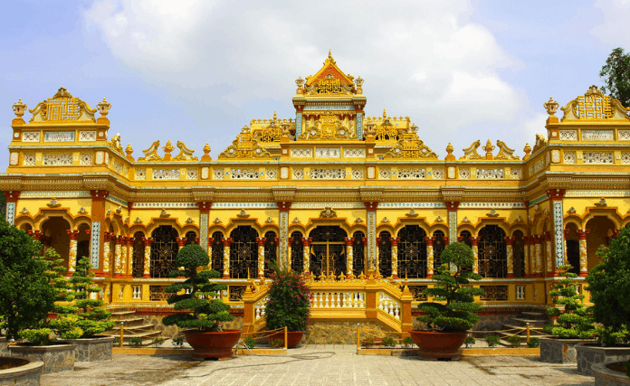 Ngôi chùa Vĩnh Tràng (sưu tầm)