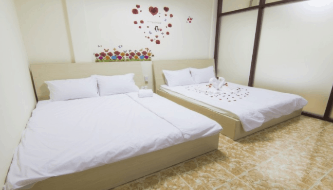 Không gian phòng nghỉ đẹp mắt tại Dream Box Hostel