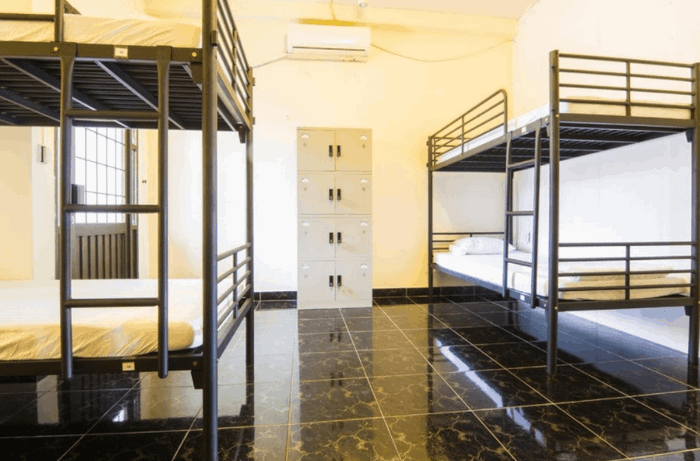 Phòng nghỉ thoáng mát, đầy đủ tiện nghi