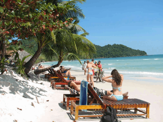 Mùa đông đúc tại Bãi Sao (sưu tầm)
