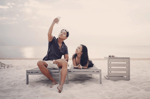 Bãi biển tuyệt đẹp của Sol Beach House Resort