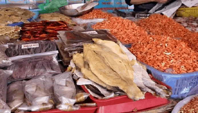 Hải sản khô