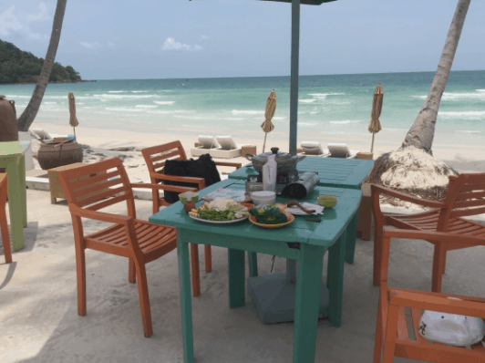 Không gian lãng mạn tại nhà hàng Paradiso