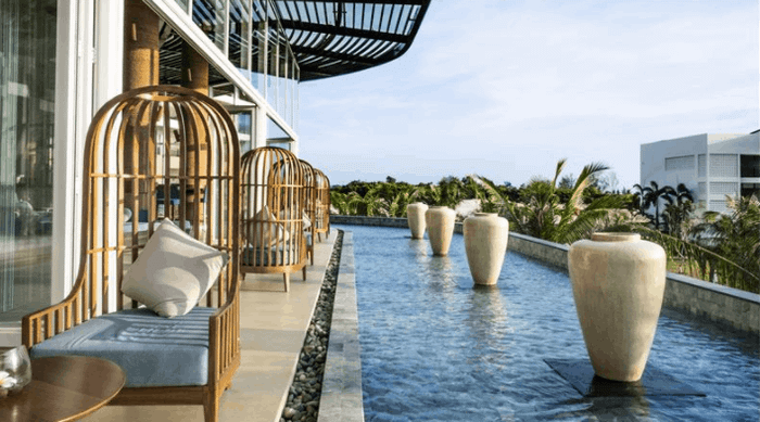 Khu vực thư giãn tại Sol Beach House Resort