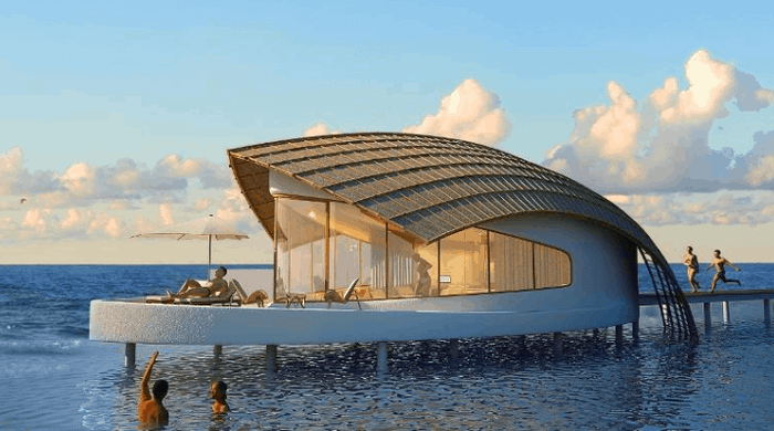 Thiết kế nhà nghỉ ở The Shells Resort độc đáo và đẹp mắt