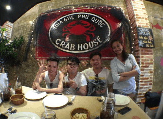 Thưởng thức hương vị đặc trưng của ghẹ tại Crab House