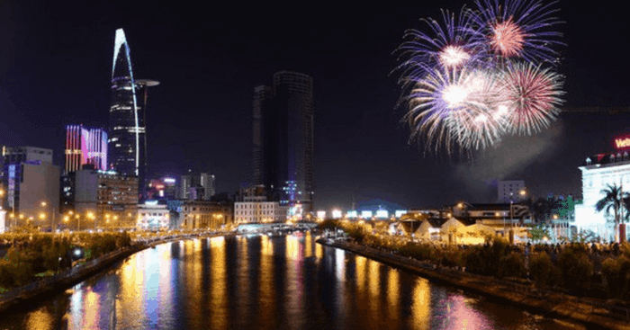 Địa điểm bắn pháo hoa tại Sài Gòn