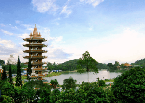 Khung cảnh tuyệt vời tại Núi Cấm An Giang