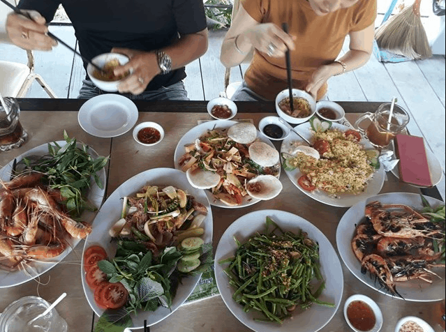 Những món ngon dân dã tại KDL Phú An Khang