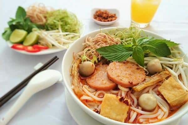 Bún bò chay khá hấp dẫn (ảnh ST)