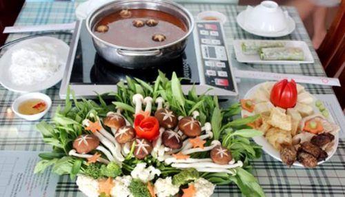Món lẩu Thái chay được yêu thích (ảnh ST)
