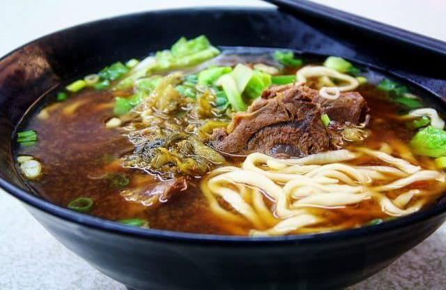 Mì bò Đài Loan (ảnh ST)