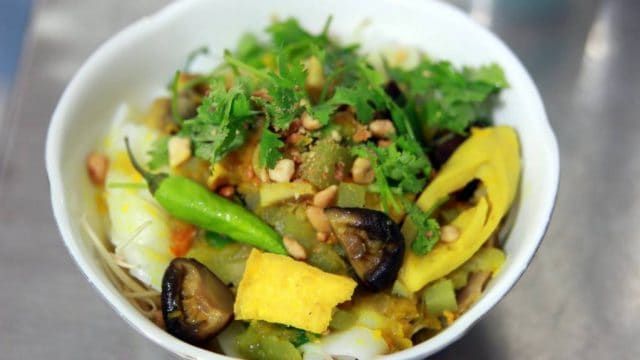 Mì Quảng chay được nhiều người ưa thích (ảnh ST)