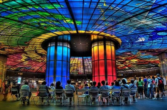 Trạm MRT độc đáo tại Cao Hùng