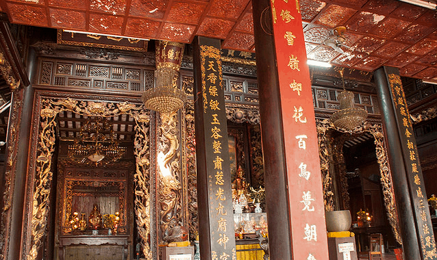 Khám phá không gian ẩn bên trong chùa (ảnh ST)