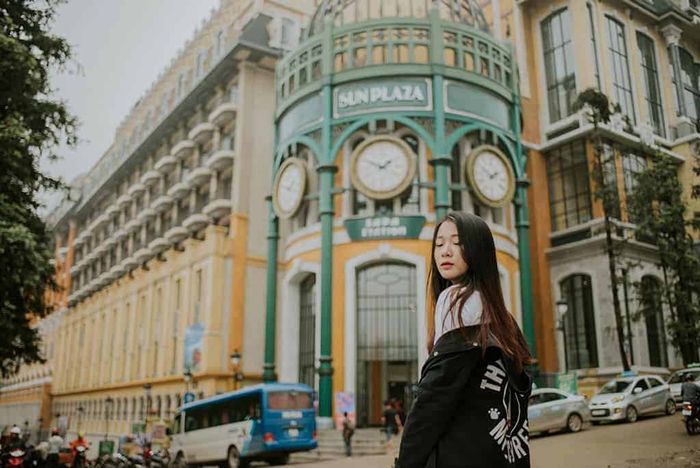 Tháp đồng hồ Sapa - điểm check-in nổi tiếng (Ảnh: ST)