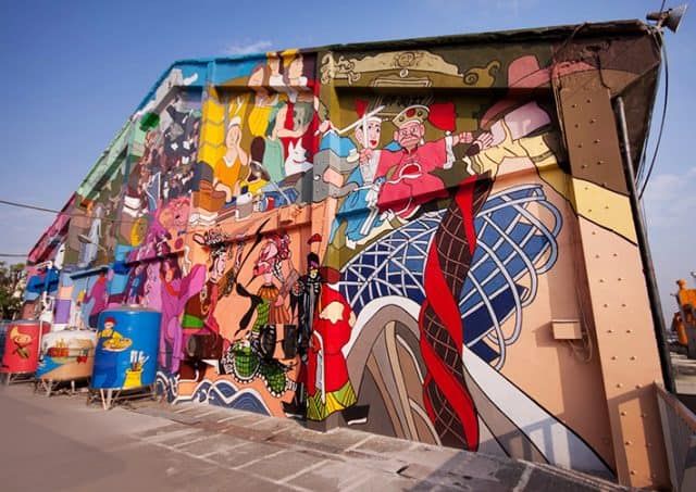 Tác phẩm graffiti độc đáo