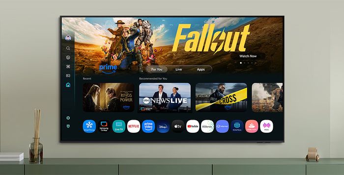 Hệ điều hành One UI Tizen Tivi Samsung QLED 4K Vision AI 50 Inch QA50Q7FA