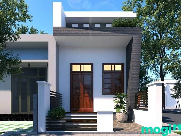 mẫu nhà cấp 4 gác lửng với ngân sách 200 triệu