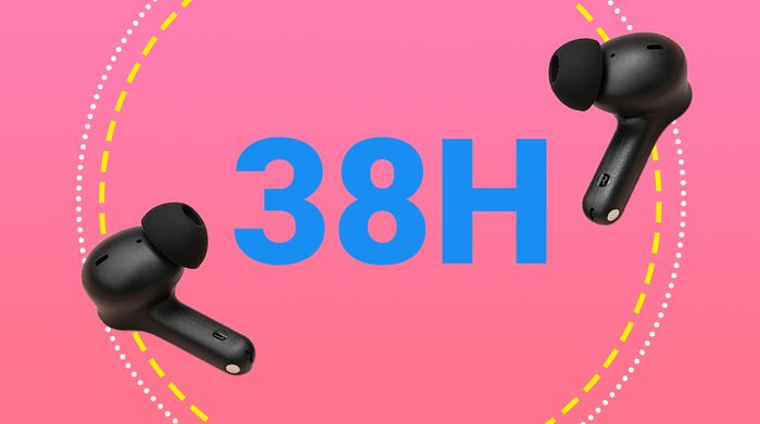 Tai nghe Bluetooth True Wireless realme Buds T110 - Dung lượng pin