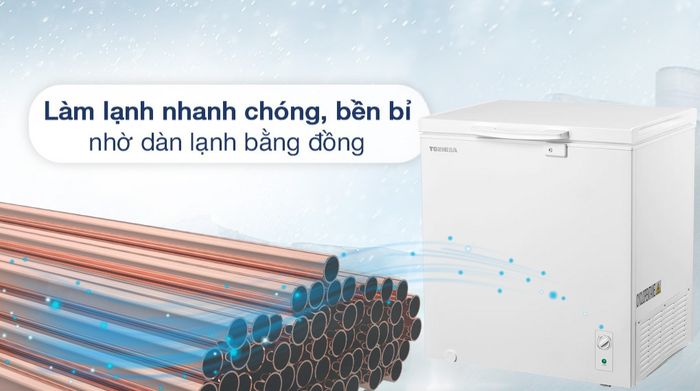 Tủ đông Toshiba Inverter 201 lít GR-RC265CM-PMV(01) - Công nghệ làm lạnh