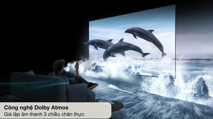 Google Tivi QD-Mini LED TCL AI 4K 55 inch 55C6KS - Công nghệ âm thanh