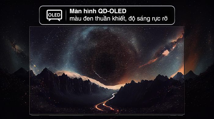Google Tivi OLED Sony AI 4K 55 inch K-55XR80M2 - Màn hình QD-OLED