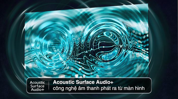 Google Tivi OLED Sony AI 4K 55 inch K-55XR80M2 - Công nghệ âm thanh