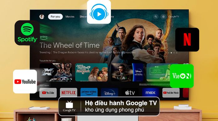 Google Tivi OLED Sony AI 4K 55 inch K-55XR80M2 - Hệ điều hành