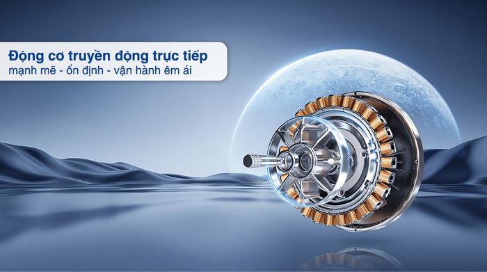 Máy giặt Haier Inverter 12 kg HW120-BD14387GNU1 - Động cơ trực tiếp