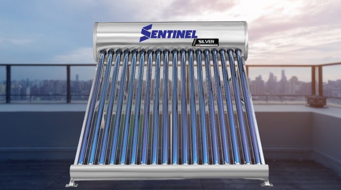 Máy nước nóng năng lượng mặt trời Sơn Hà 180 lít Sentinel Silver 58-180T - Thiết kế