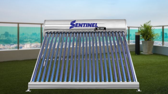 Máy nước nóng năng lượng mặt trời Sơn Hà 240 lít Sentinel Silver 58-240T - Thiết kế