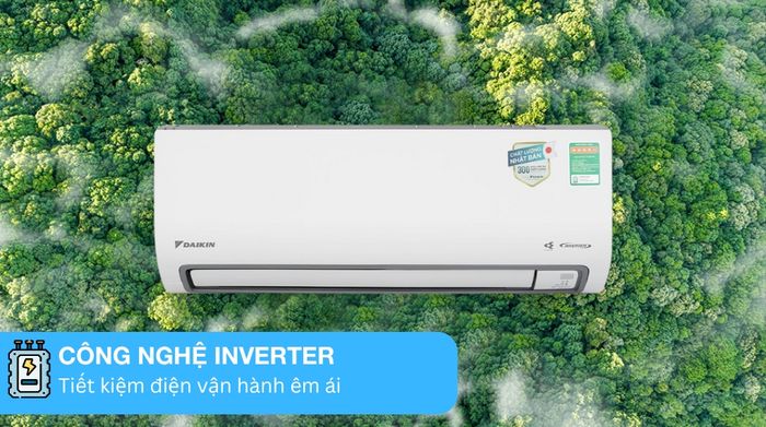 Máy lạnh Daikin Inverter 2.5 HP FTKB60ZVMV - Công nghệ tiết kiệm điện