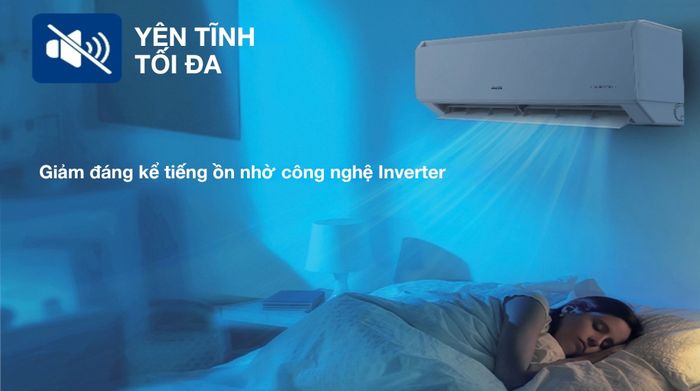 Máy lạnh AUX Inverter 1.5 HP AW13CDA4DI-5VN - Công nghệ tiết kiệm điện