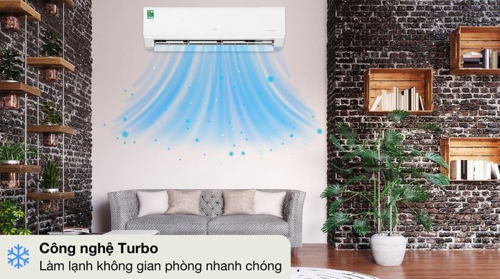 Máy lạnh AUX Inverter 2.5 HP AW24CAA4DI-3VN - Công nghệ làm lạnh