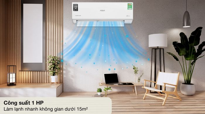 Máy lạnh AQUA Inverter 1 HP AQA-RUV10RB3 - Công nghệ làm lạnh
