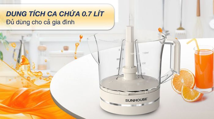Máy vắt cam Sunhouse 25W SHD5510 - Ca chứa