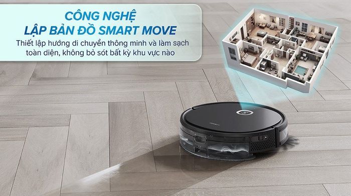 Robot hút bụi lau nhà Ecovacs U2 Pro - Công nghệ