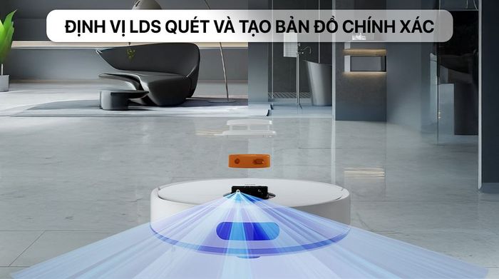 Hệ thống LDS - Robot hút bụi lau nhà Xiaomi S40C