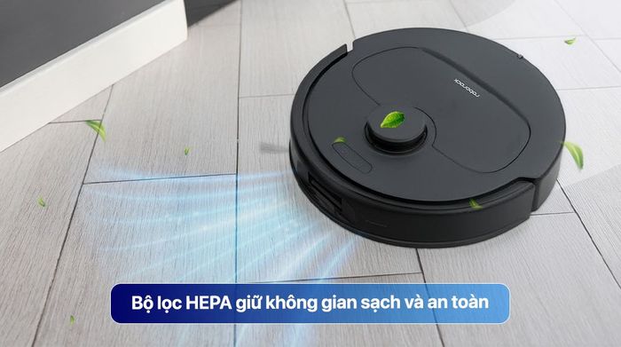 Robot hút bụi lau nhà Roborock QR 798 - Đen - Bộ lọc