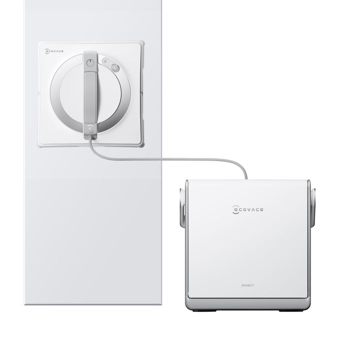 Robot lau kính ECOVACS Winbot W2 PRO OMNI - Dung lượng pin và sạc