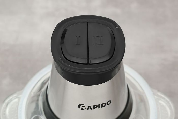 Máy xay thịt đa năng Rapido RMC-300D4 2 lít - Bảng điều khiển
